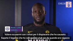 VIDEO Lukaku, l’ex Inter chiede scusa ai tifosi del Chelsea: “Mi farò perdonare”
