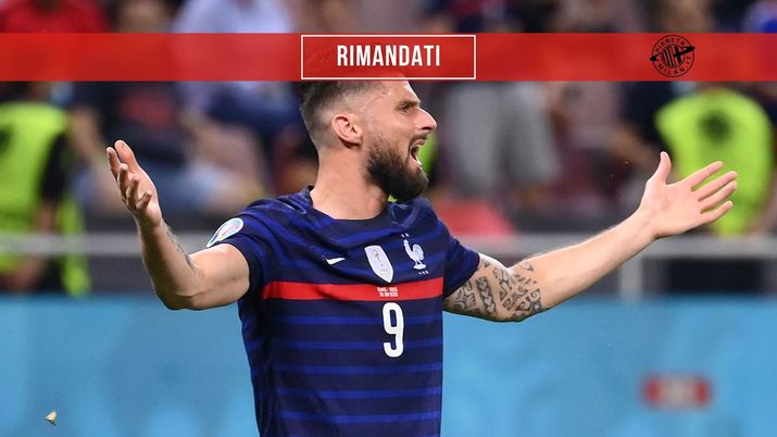 Olivier Giroud (attaccante AC Milan) tra i rimandati dell'amichevole Real Madrid-Milan | News (Getty Images) 