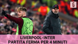 VIDEO Liverpool-Inter, un tifoso si sente male: Klopp fa interrompere il match