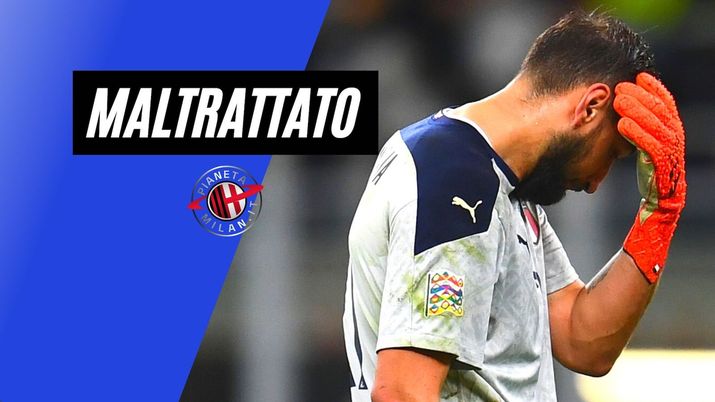 Gianluigi Donnarumma Italia-Spagna 1-2 Nations League