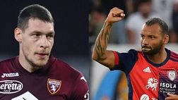 Torino-Cagliari è Belotti contro Joao Pedro: una sfida anche in ottica Nazionale