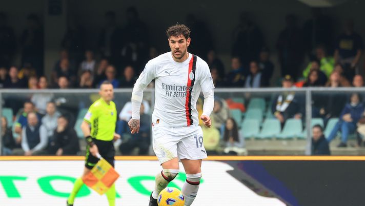 Theo Hernández AC Milan Verona-Milan 1-3 Serie A 2023-2024