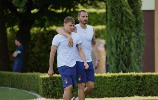 Immagine tratta dal documentario di RaiSport, Sogno Azzurro Immagine tratta dal documentario di RaiSport, Sogno Azzurro