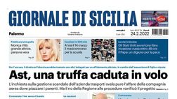 Prima Pagina, Giornale di Sicilia: “Ast, una truffa caduta in volo”