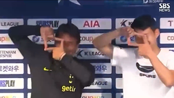 VIDEO Tottenham, Antonio Conte imita Son: quante risate in sala stampa!