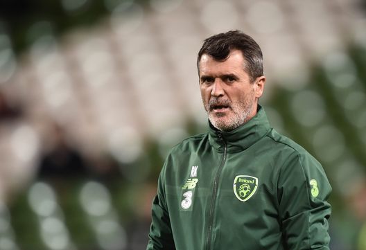 DUBLIN, IRELAND - NOVEMBER 15: Republic of Ireland assistant manager Roy Keane looks on during the the International friendly football game between the Republic of Ireland and Northern Ireland at Aviva Stadium on November 15, 2018 in Dublin, Ireland. (Photo by Charles McQuillan/Getty Images) DUBLIN, IRELAND - NOVEMBER 15: Republic of Ireland assistant manager Roy Keane looks on during the the International friendly football game between the Republic of Ireland and Northern Ireland at Aviva Stadium on November 15, 2018 in Dublin, Ireland. (Photo by Charles McQuillan/Getty Images)