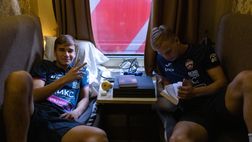 Il CSKA Mosca a Krasnodar in treno: 19 ore di viaggio!