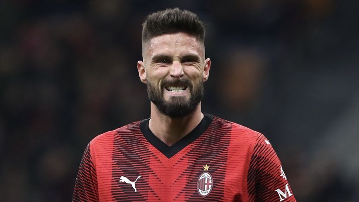 Olivier Giroud AC Milan Milan-Sassuolo 1-0 Serie A 2023-2024