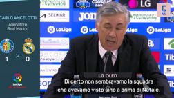 VIDEO Real Madrid, Ancelotti sulla sconfitta col Getafe: “Squadra ancora in vacanza”