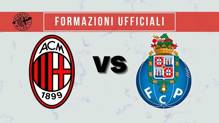 Formazioni ufficiali Milan-Porto Champions League 2021-2022