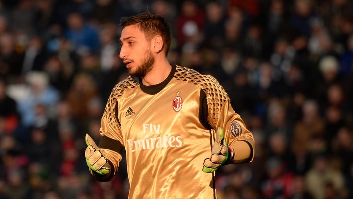 Gianluigi Donnarumma durante Udinese-Milan (credits: GETTY Images) Gianluigi Donnarumma Udinese-Milan