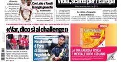 Prima Pagina, Corriere dello Sport: “Inzaghi contro tutti. Viola scatto Europa”