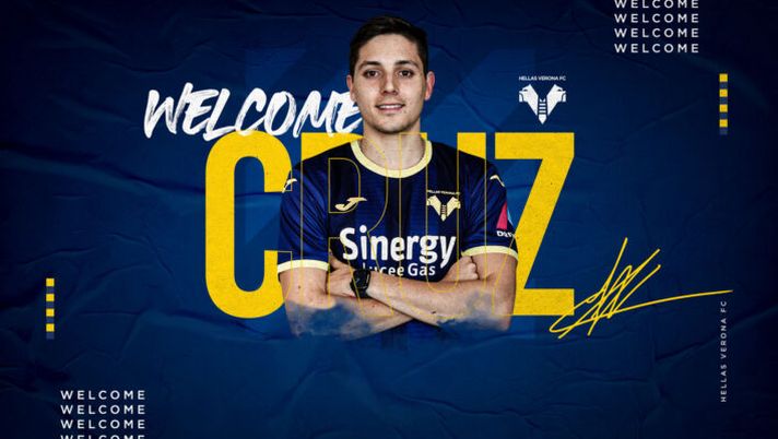 UFFICIALE – Cruz è un nuovo giocatore del Verona: il comunicato del club - immagine 1