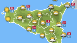 Meteo Palermo, sereno e poco nuvoloso: le previsioni di sabato 22 gennaio