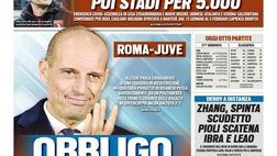 Prima Pagina, Tuttosport: “Obbligo di Champions. Zhang, spinta scudetto. Pioli…”