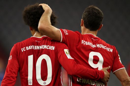 Leroy Sane e Robert Lewandowski, Bayern Monaco (Getty Images) Leroy Sane e Robert Lewandowski, Bayern Monaco (Getty Images)