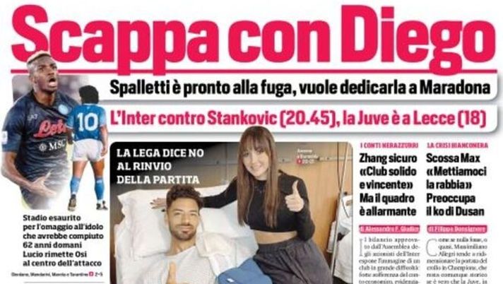 IL NAPOLI SUI MEDIA – Le prime pagine dei giornali di oggi 29 ottobre 2022 IL NAPOLI SUI MEDIA – Le prime pagine dei giornali di oggi 29 ottobre 2022 - immagine 1