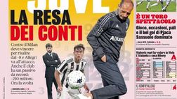 Prima Pagina, La Gazzetta dello Sport: “Juve, la resa dei conti”