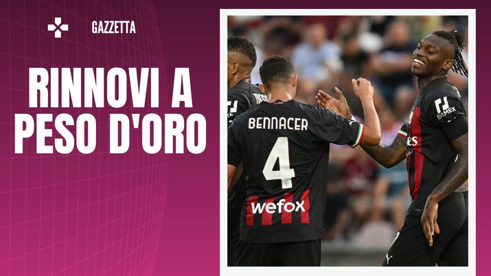 Milan, ottimismo per il rinnovo di Bennacer. Più complesso quello di Leao (getty images)