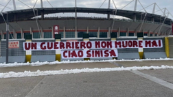 Mihajlovic, in uno striscione il saluto dei tifosi del Torino