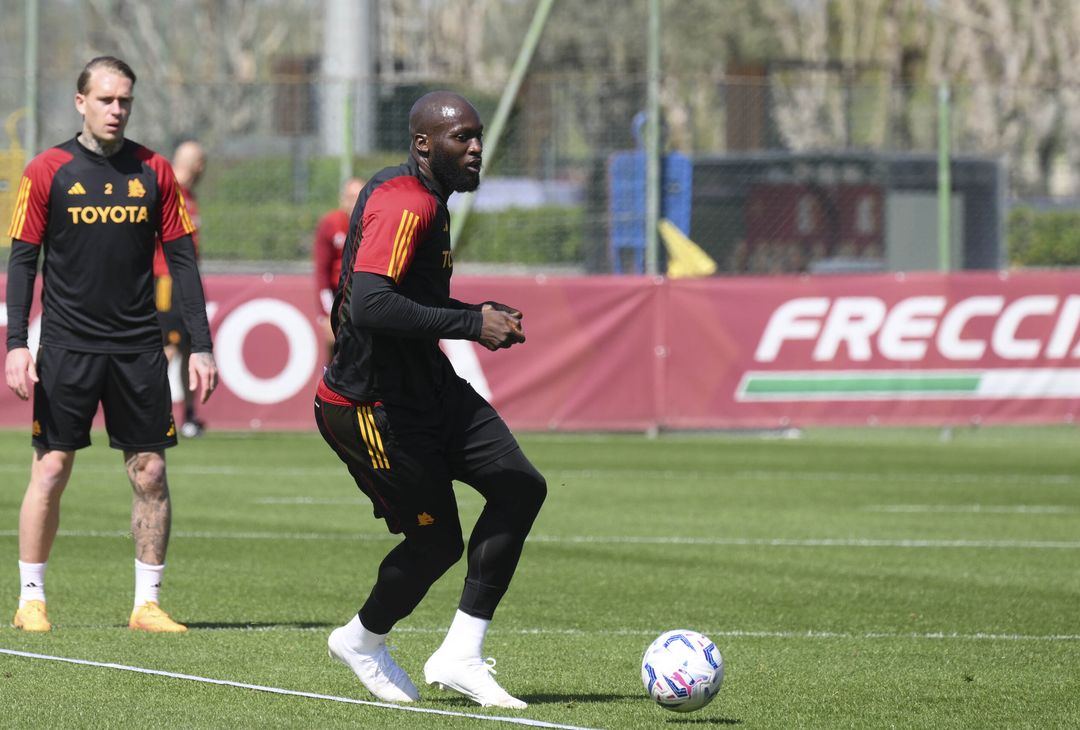 Trigoria, l’allenamento a due giorni dal derby- FOTOGALLERY - immagine 5