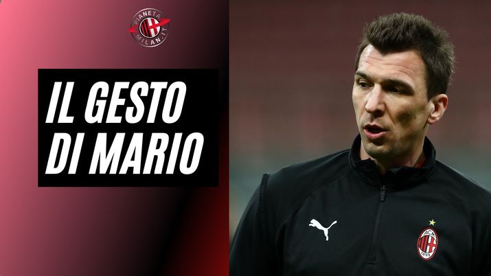 Mario Mandzukic (attaccante AC Milan) ha rinunciato allo stipendio di marzo. L'annuncio del presidente Scaroni | (credits: Getty images) 
