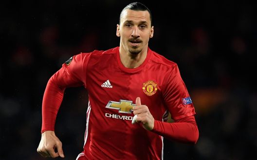  Zlatan Ibrahimovic, attaccante del Manchester United (credits: GETTY Images) 