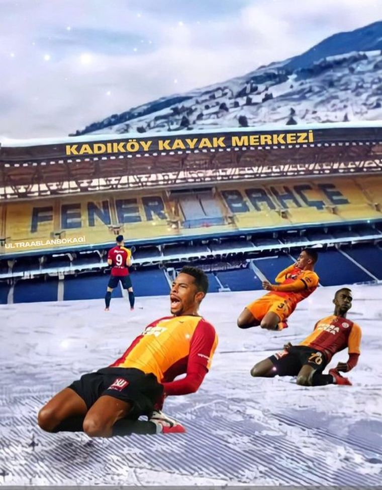 Sfottò social da parte dei tifosi Galatasaray Fenerbahçe, il presidente si scusa con i tifosi per la sconfitta nel derby- immagine 2