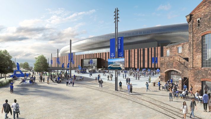 L'Everton rettifica il tiro del suo nuovo stadio L'Everton rettifica il tiro del suo nuovo stadio