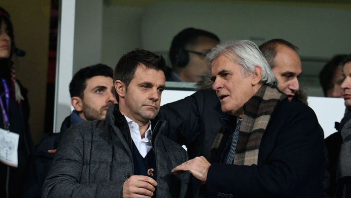 Nicola Rizzoli (L) and Marcello Nicchi 