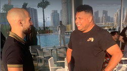 VIDEO – Che sorpresa: Amrabat incontra il fenomeno Ronaldo in Qatar