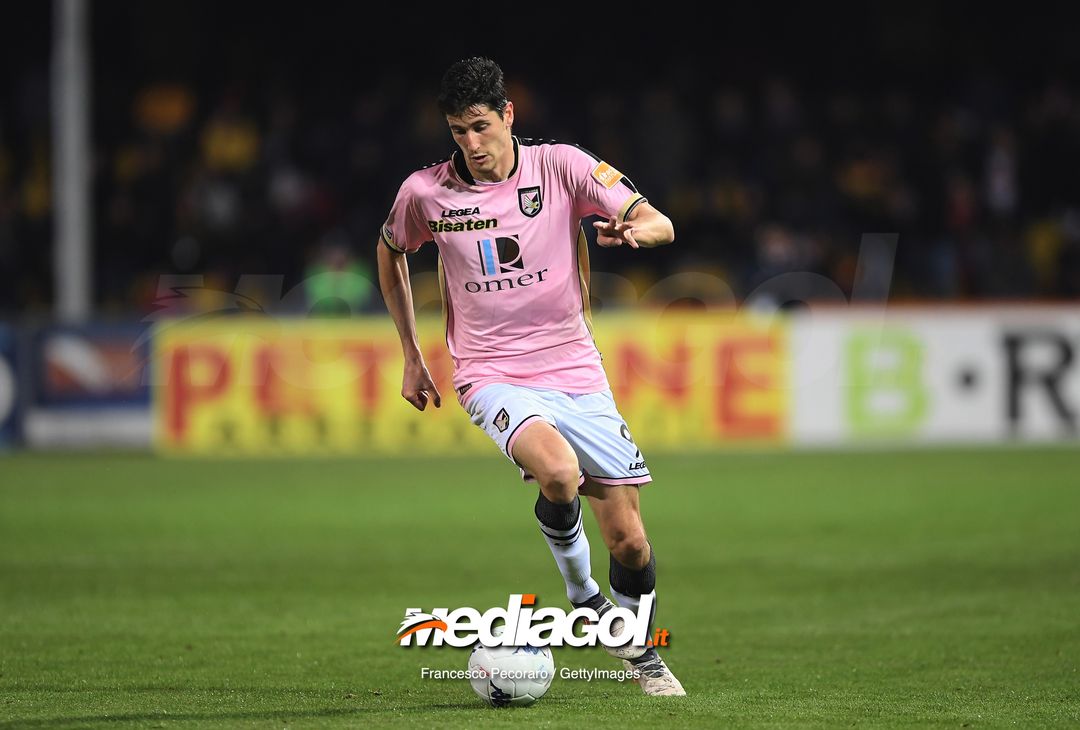  during the Serie B match between Benevento and Carpi FC at Stadio Ciro Vigorito on April 14, 2019 in Benevento, Italy. 