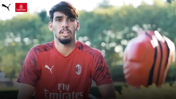 Lucas Paquetà, foto @acmilan 