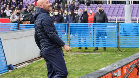 GERMOGLI PH: 3 APRILE 2022 FIRENZE STADIO ARTEMIO FRANCHI SERIE A FIORENTINA VS EMPOLI NELLA FOTO MISTER VINCENZO ITALIANO GERMOGLI PH: 3 APRILE 2022 FIRENZE STADIO ARTEMIO FRANCHI SERIE A FIORENTINA VS EMPOLI NELLA FOTO MISTER VINCENZO ITALIANO