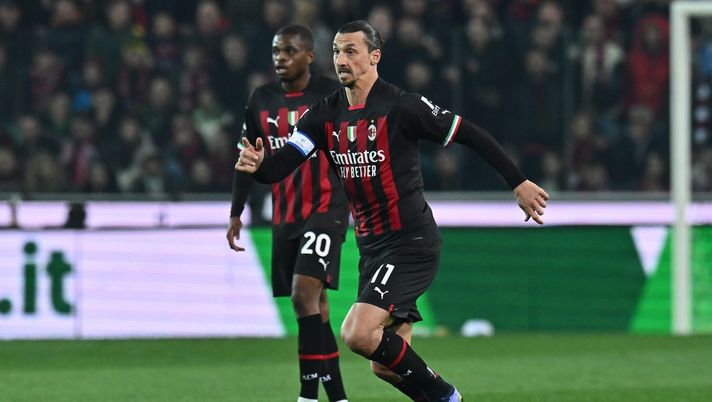 Zlatan Ibrahimovic, attaccante del Milan (getty images)