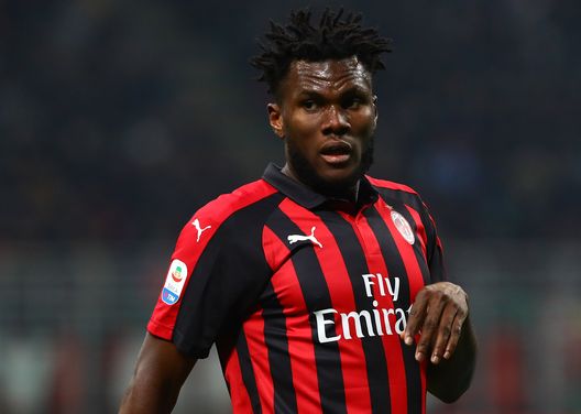 Franck Kessié, centrocampista ivoriano del Milan classe 1996. Franck Kessié, centrocampista ivoriano del Milan classe 1996.