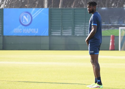 Zambo Anguissa (Photo by SSC NAPOLI via Getty Images) Zambo Anguissa (Photo by SSC NAPOLI via Getty Images)