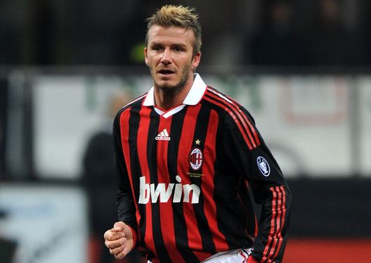 David Beckham in Milan-Genoa 1-1 del 2009 (credits: GETTY Images) David Beckham in Milan-Genoa 1-1 del 2009 (credits: GETTY Images)