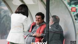 Carrarese-Ancona: in tribuna presente l’ex Palermo Silvio Baldini