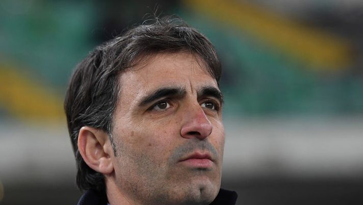 VERONA, ITALY - DECEMBER 30: Hellas Verona FC head coach Fabio Pecchia looks on during the Serie B match between Hellas Verona FC and AC Cesena at Stadio Marc'Antonio Bentegodi on December 30, 2016 in Verona, Italy. (Photo by Valerio Pennicino/Getty Images) Verona, Pecchia schiera tre nuovi acquisti nella formazione titolare - immagine 1