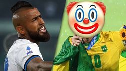 Scintille fra Vidal e Richarlison: sui social va online il derby del pagliaccio…