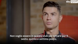 VIDEO Manchester United, CR7 avverte: “Non sono qui per arrivare settimo”