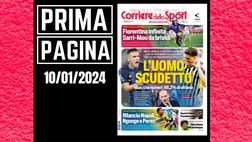 Prima pagina Corriere dello Sport: “L’uomo Scudetto”