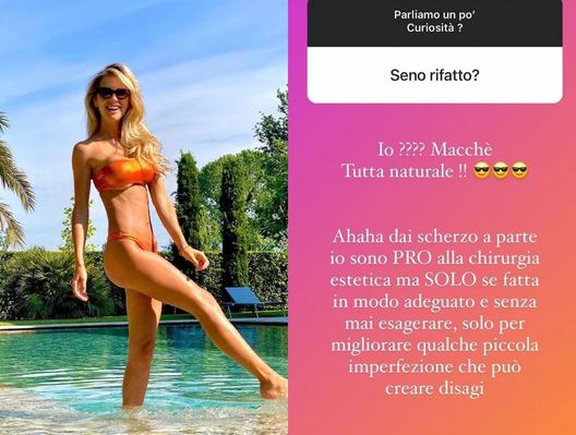 Michela Persico ironizza sui ritocchi: “Io seno rifatto? Macché, tutta naturale! Sono per…” 
