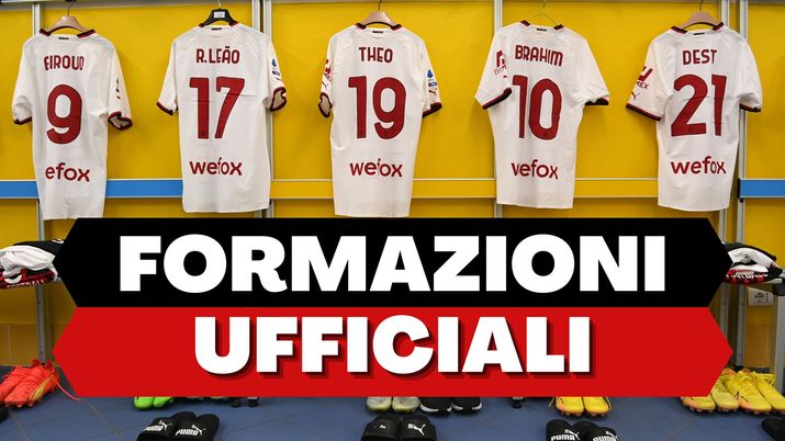 Formazioni ufficiali Torino-Milan Serie A 2022-2023