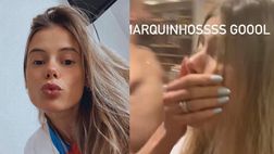 VIDEO / Marquinhos segna per il Psg, la moglie (colta alla sprovvista) si scatena a casa