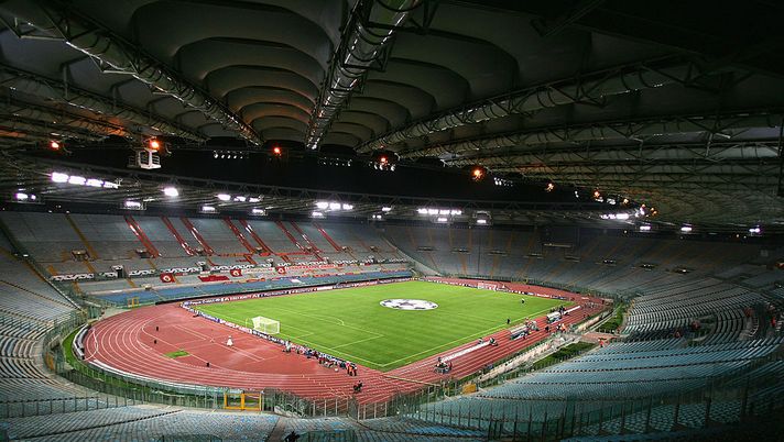 A general view of the Olympic Stadium during the UEFA Champions League, Group B A general view of the Olympic Stadium during the UEFA Champions League, Group B