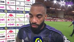 Monaco-Lione 2-1: Lacazette, strana voce a fine partita … | VIDEO