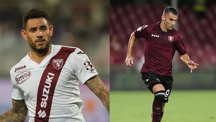 Torino-Salernitana, Sanabria vs Bonazzoli: prima concorrenti, ora avversari