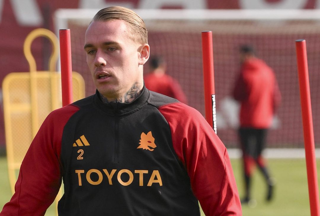 Roma, la rifinitura alla vigilia del match contro la Salernitana – FOTOGALLERY - immagine 16